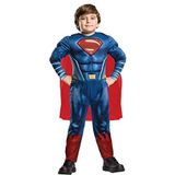 Rubie's DC Justice League Superman-kostuum voor kinderen, officieel gelicentieerd product, maat S, leeftijd 3-4 jaar, 104 cm