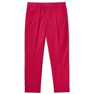 United Colors of Benetton Pantalon Femme, rouge 143, 42