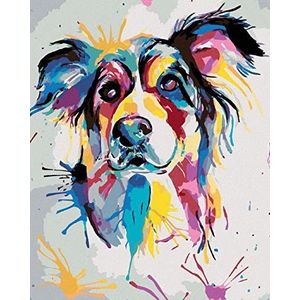 ZUTY 1052222 kleur op cijfers, zonder lijst, 80 x 100 cm