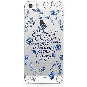 Originele Disney-prinses beschermhoes voor iPhone 5 / 5S / SE, officieel gelicentieerd product, perfect aangepast aan de vorm van uw smartphone