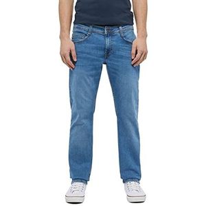 MUSTANG Oregon heren jeans geruit middenblauw 583 38W/32L, middenblauw 583