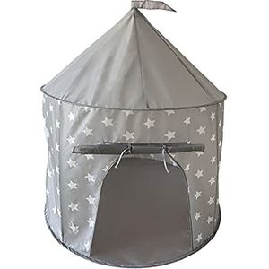 KnorrToys Speeltent Grey White Stars