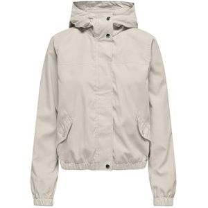 JDY Jdyhazen Shine Jacket Otw Yfm Andere materialen - Andere soorten damesjassen (1 stuk), Ivoor, M