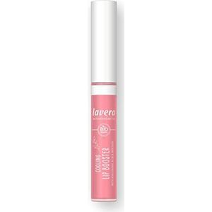 lavera Cooling Lip Booster, zijdezachte lippen, intensieve glans, lichte textuur, veganistisch, natuurlijke cosmetica (1 x 13,6 g)