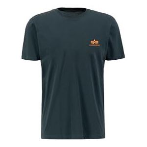 Alpha Industries Basic T Small Logo T-Shirt Unisex Dark Petrol