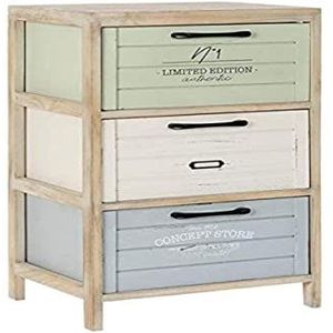 DKD Home Decor Ladebox van Paulownia-hout (40 x 31 x 73,5 cm)