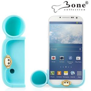 Bone Collection LF13014-B dockingstation voor Samsung Galaxy S4, motief Blue Monkey Charm