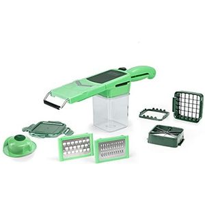 Genius A34267 Nicer Dicer Quick Professional groenteschaaf, kunststof, groen