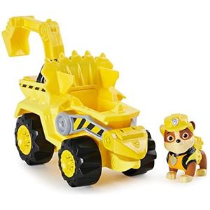PAW PATROL - Ruben Dino Rescue - autootje met 1 actiefiguur en 1 verrassings dino om te verzamelen - 6059518 - speelgoed voor kinderen van 3 jaar en ouder