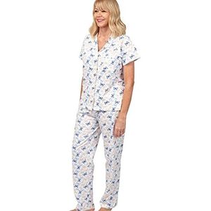 Marlon dames pyjama set, Blauw