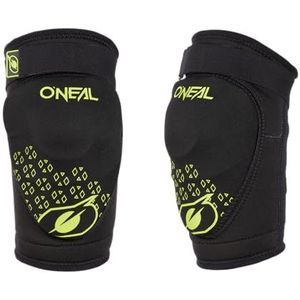 O'NEAL Kniebeschermers | Kinderen | Downhill MTB BMX | IPX® - Schokbescherming van polyurethaan, lichte constructie, slijtvast materiaal | Dirt Knee Guard Youth V.23 | Zwart geel