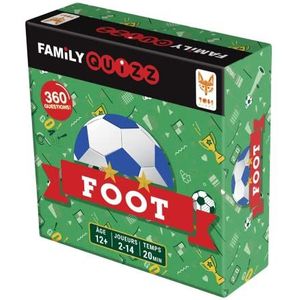 Topi Games - Family Quizz – Voetbal – Gezelschapsspel – Kaartspel – Familie – vanaf 12 jaar – 2 tot 14 spelers – FAM-MIFO-789001
