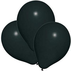 Susy Card 40011325 ballonnen zwart 25 stuks