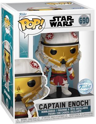 Funko Pop! Star Wars: Ahsoka - Exclusief bij Amazon - Vinyl Figuur om te verzamelen - Geschenkidee - Officiële Producten - Speelgoed voor Kinderen en Volwassenen - TV Fans