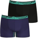 ATHENA Running Ln22 Herenondergoed, zwart/marineblauw