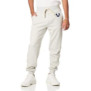 True Religion Pantalon de survêtement pour homme avec logo classique, New Oatmeal, XXL