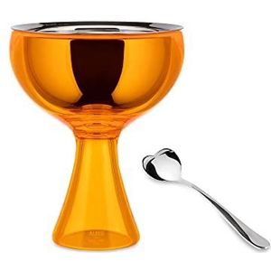 Alessi - Big Love AMMI01S - Serveerset - Oranje - 18/10 Roestvrij Staal