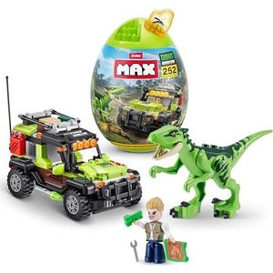 Max Build More Dino Adventure Raptor Force (233 stuks) bouwstenen speelgoed voor kinderen 5+ Create Dino-voertuigen en meer UNbox Discover