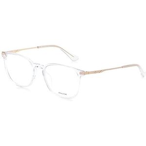 Police Lunettes Homme, Shiny Crystal, 52