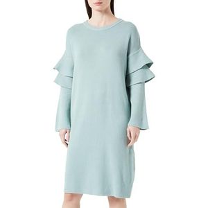 usha WHITE LABEL Robe en tricot pour femme, menthe, XL-XXL