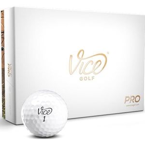 Vice Golf Pro 12 officiële ballen van de Duitse Golf-League