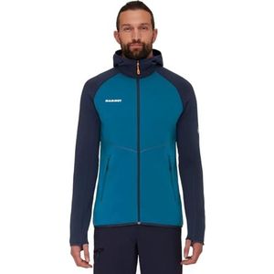 Mammut Aconcagua Ml Herenjas met capuchon, Blauw