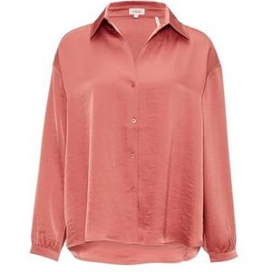 s.Oliver 2154301 Dames satijnen blouse met lange mouwen, 2070, 48