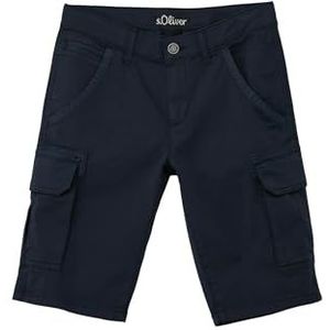 s.Oliver Junior Seattle bermuda cargobermuda slim fit voor jongens, Blauw 5952