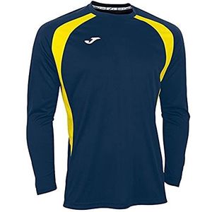Joma 100015 306 heren T-shirt, lange mouwen, blauw/geel