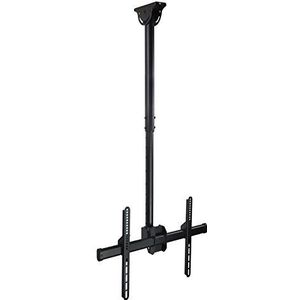 Mount-It! Plafondbeugel voor 40, 42, 47, 50, 55, 60, 70 inch flatscreen-tv, plafondmontage tot VESA 600 x 400 (MI-509L), zwart