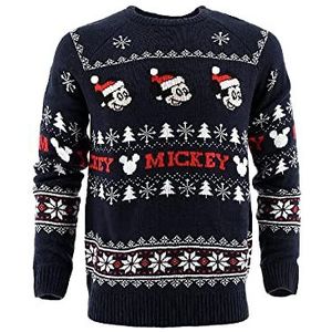 Sun city licence disney Collection Mickey Disney Pullover Collection Mickey Mouse herentrui, Blauw