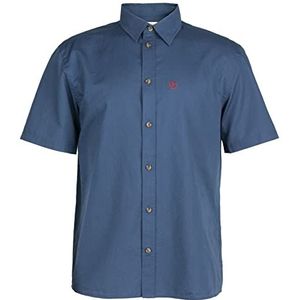 FJÄLLRÄVEN Övik SS M T-shirt met korte mouwen voor heren, blauw (Uncle Blue)