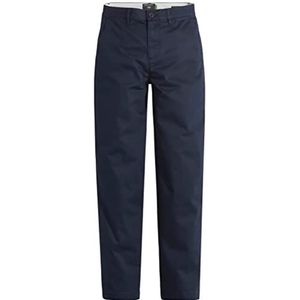 Dockers Chino met hoge taille, dameschino, hoge taille, marineblauw, blazer, één maat, Navy Blazer