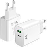 USB-C-oplader, oplader voor iPhone 15/14/13/12/11/Pro/Max/Mini/SE/X/XR/XS/8/7, iPad Pro/Air, Air/Pods Pro, Samsung Galaxy Note, Huawei, XiaoMi enz., 2 poorten, 30 W type C supersnel
