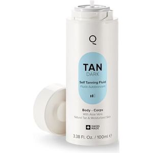 IONIQ Skincare TAN Dark Premium zelfbruiner cartridge voor maximaal 7 dagen streepvrij, diepe goudglans in 3 minuten (1 x 100 ml)