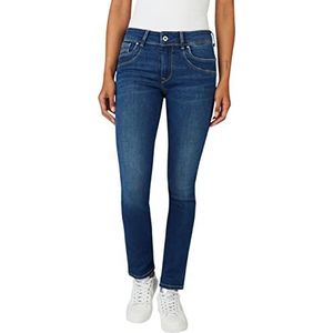 Pepe Jeans Brookes damesjeans, Blauw (Denim-gw1)