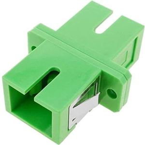 Elfcam - Adapter/koppeling voor SC/APC single-mode Simplex glasvezel, televisie, 1 stuk