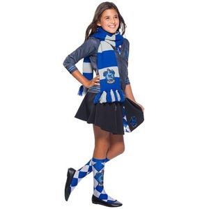 Rubie's Officiële Harry Potter Gryffindor sjaal voor volwassenen en kinderen Ravenclaw Eén maat multicolor