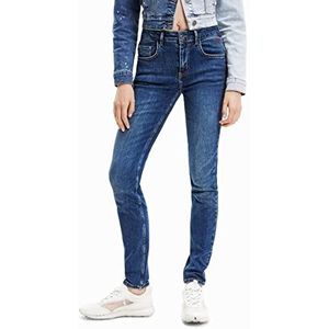 Desigual Vrijetijdsbroek voor dames, blauw, 40, Blauw