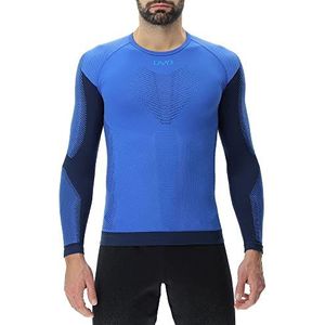 UYN T- Shirt Homme, Bleu Profond/Paon, M