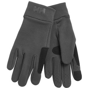 Helly Hansen Unisex HH Fleece Touch Glove Liner, Ebony, XL
