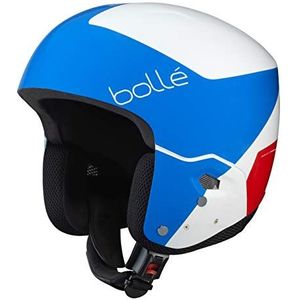 Bollé Medalist Skihelm voor volwassenen, uniseks, 53-54 cm, raceblauw, 53-54 cm