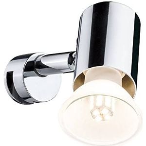 Paulmann 70880 Mintaka spiegellamp, IP20, stapellamp, chroom, badkamerlamp, zonder lichtbron, spot max, 20 W GU10
