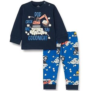 Chicco Lange pyjama van katoen, voor jongens, Blauw