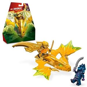 LEGO NINJAGO Arin Rebel Dragon Attack, Ninja-set met drakenspeelgoed en figuren inclusief Arin met Mini-Katana, cadeau voor jongens en meisjes vanaf 6 jaar 71803