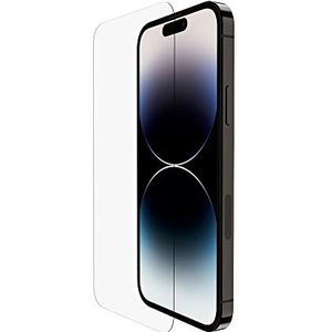 Belkin TemperedGlass screenprotector voor iPhone 14 Pro (antimicrobiële behandeling, luchtbelvrij gebruik, incl. montagebeugel, 9H weerstandstest) ²