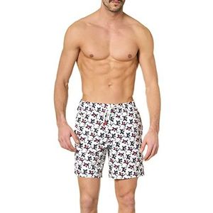 Goldenpoint Goldenpoint Zwempak voor heren, boxershorts, Jeko-Muster, zwembroek voor heren, Meerkleurig