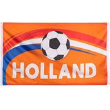 Boland 61892 - Nederlandse vlag, 180 x 50 cm, decoratie, themafeest, verjaardag, EM, WM, fanartikel