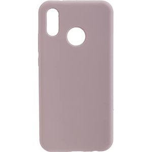 Commander Huawei P20 Lite Soft Touch beschermhoes Back Cover Case beschermhoes roze