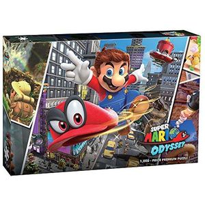 SUPER MARIO USOPZ005569 Brothers Mario Odyssey Snapshots 1000 stukjes premium puzzel, gemengde kleuren
